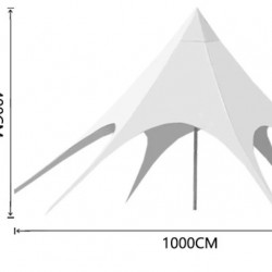 ПРОКАТ Шатер Звезда  (10 м*10 м) ПРОКАТ Шатер Звезда  (10 м*10 м)