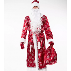 ПРОКАТ Костюм Деда Мороза
