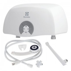 ПРОКАТ Проточный электрический водонагреватель кран+душ Electrolux Smartfix 2.0 TS (3,5 кВт)