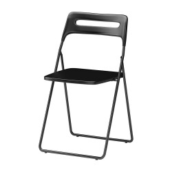 ПРОКАТ - Складной стул, черный