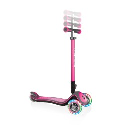 ПРОКАТ Трехколесный самокат Globber Elite Prime (розовый)